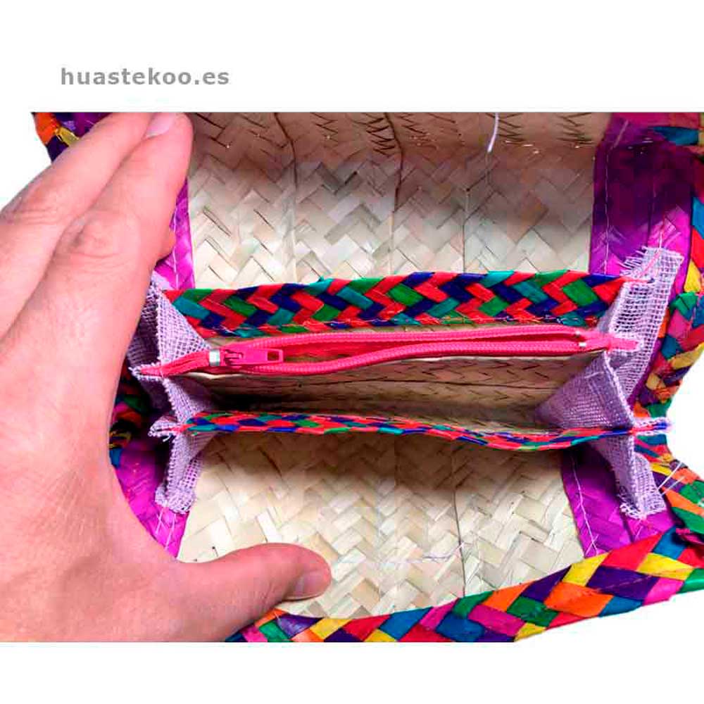 Billetera artesanal mexicana Ref:200001 - Tienda de productos mexicanos – Huastekoo.es