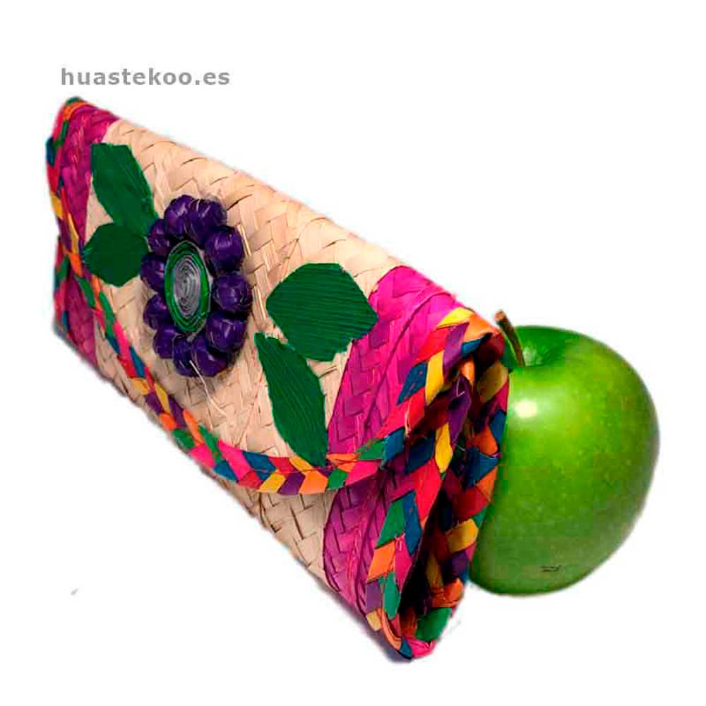 Billetera artesanal mexicana de fibra natural Ref:200001 - Tienda de productos mexicanos – Huastekoo.es