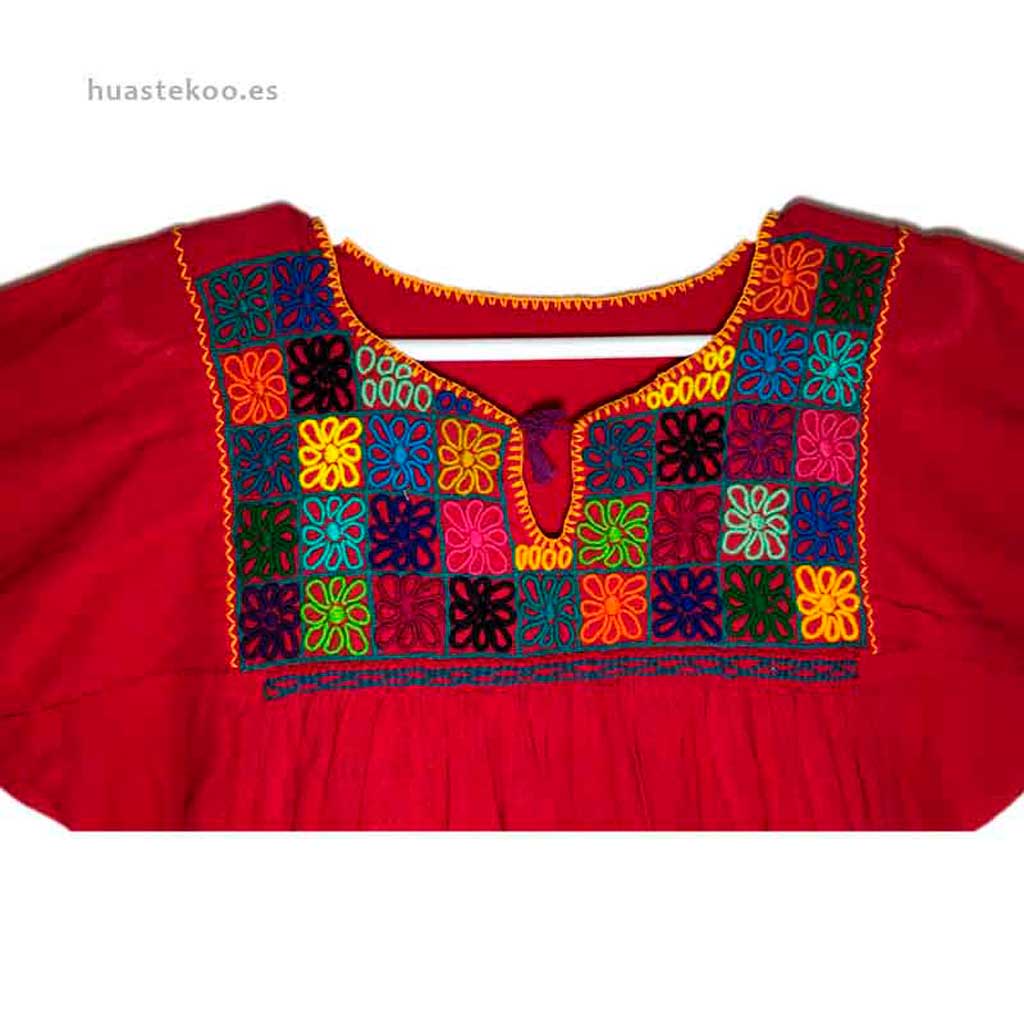 Blusa artesanal mexicana - Tienda mexicana Huastekoo.es en España - 800001 - 6