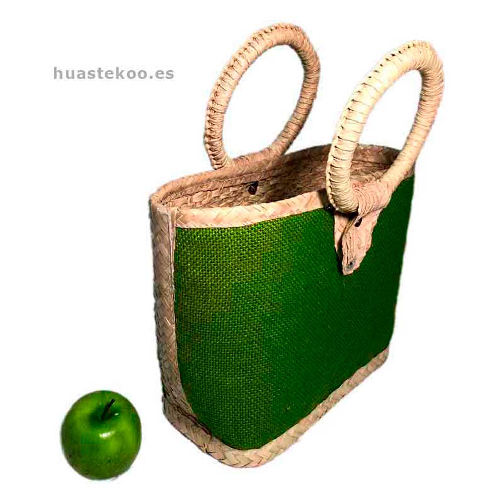 Bolso verde artesanal mexicano - Tienda mexicana Huastekoo.es - 100003 - 2