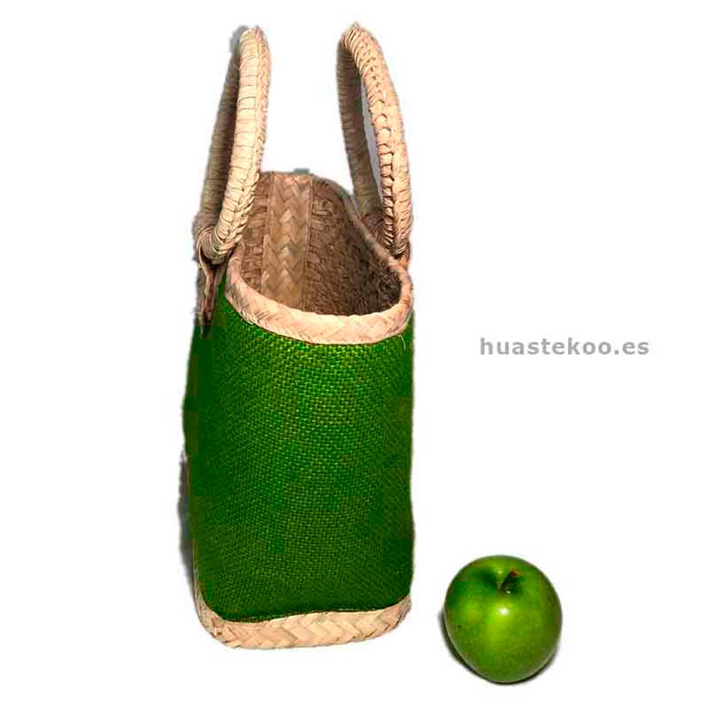 Bolso verde artesanal mexicano - Tienda mexicana Huastekoo.es - 100003 - 3
