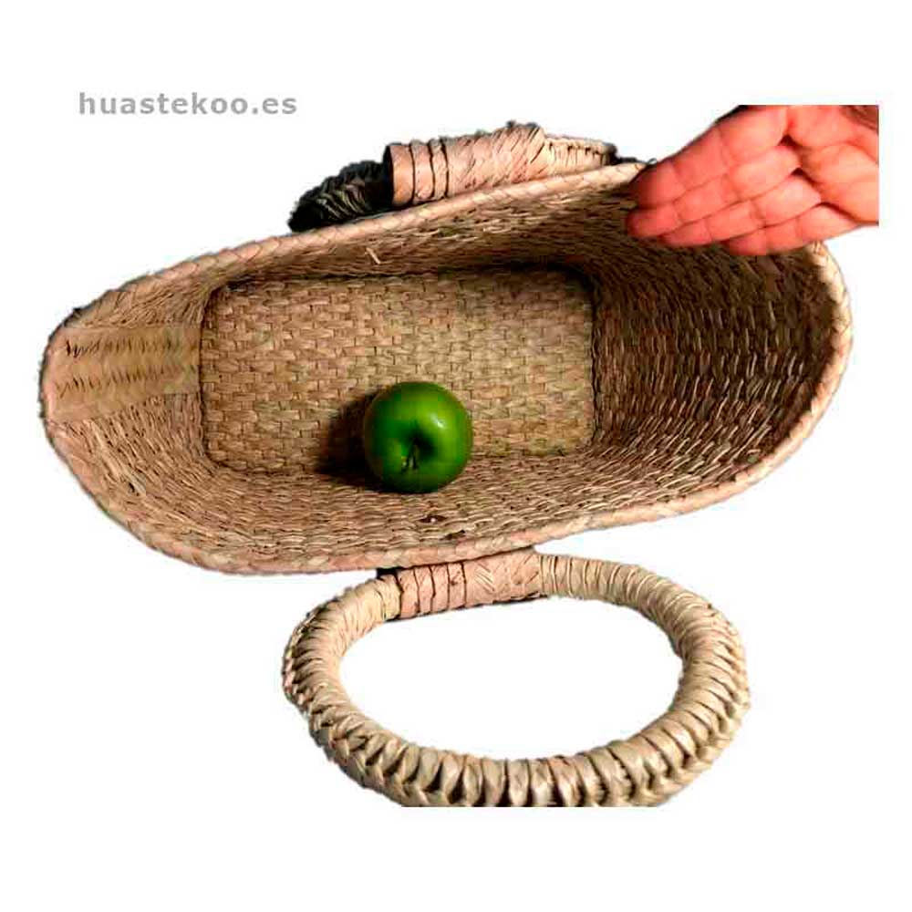 Bolso verde artesanal mexicano - Tienda mexicana Huastekoo.es - 100003 - 4