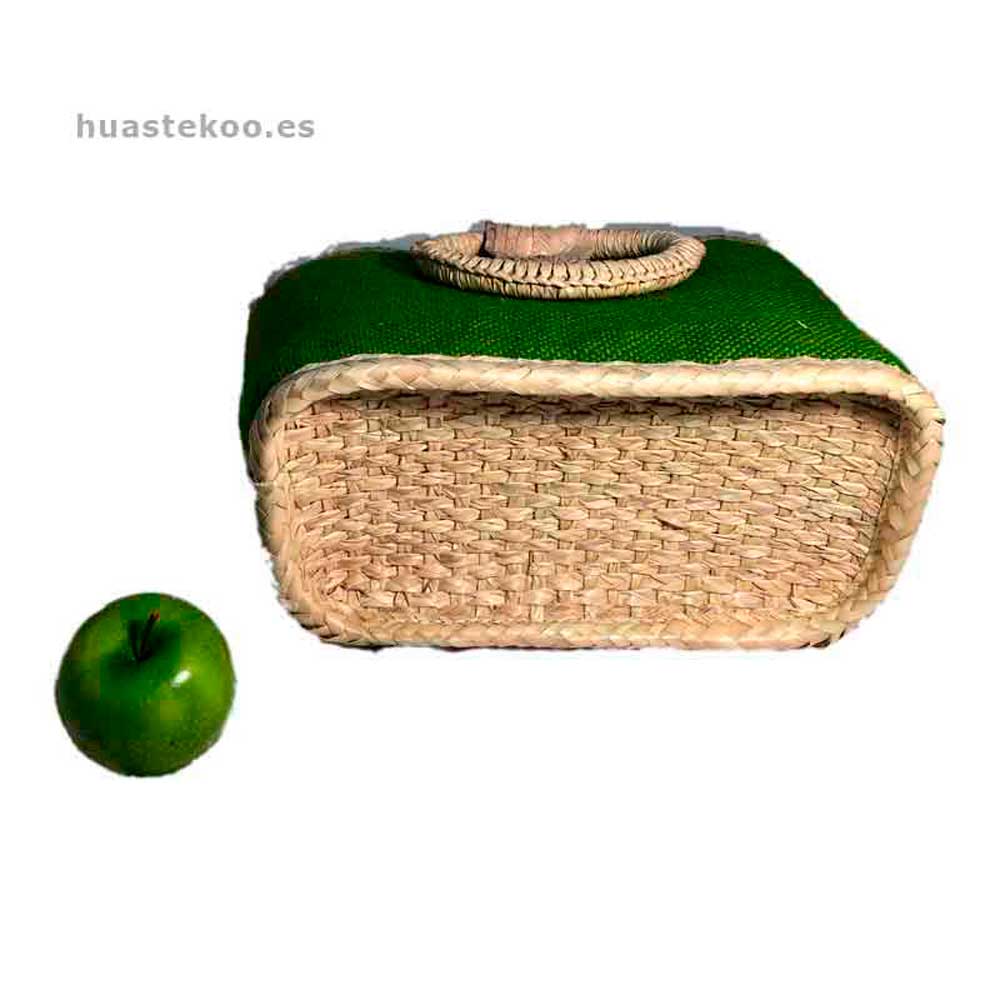 Bolso verde artesanal mexicano - Tienda mexicana Huastekoo.es - 100003 - 5