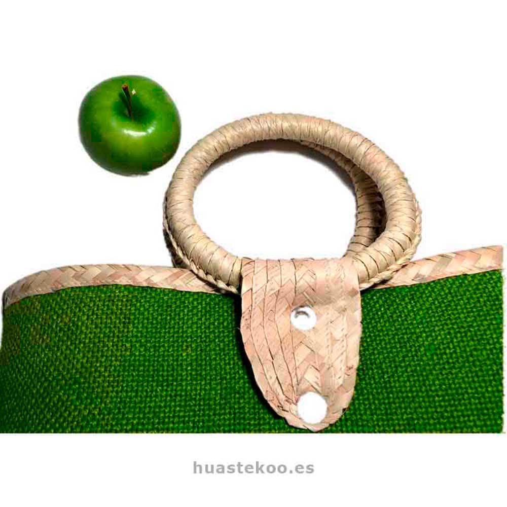 Bolso verde artesanal mexicano - Tienda mexicana Huastekoo.es - 100003 - 6