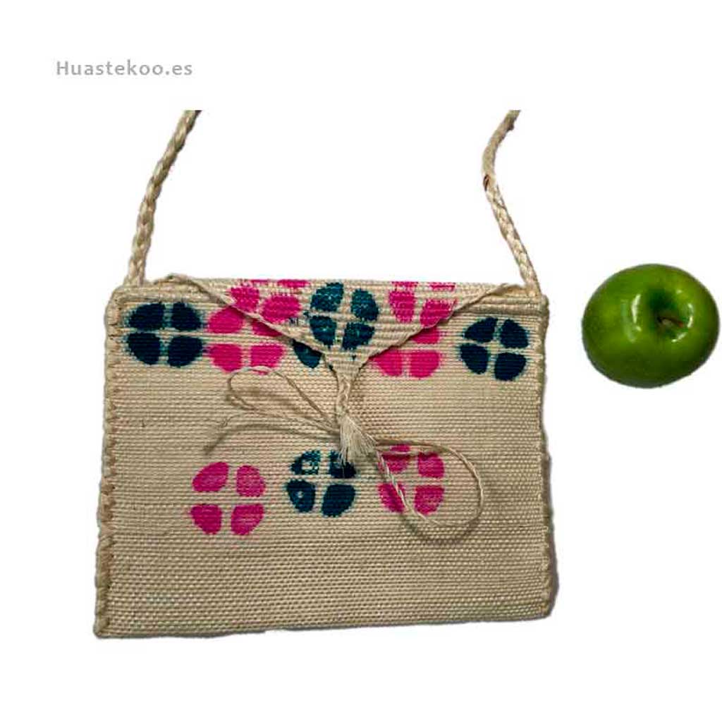 Bolso morral huasteco grande hecho a mano por artesanos mexicanos - Tienda mexicana online - 100012 - 2