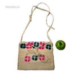 Bolso morral huasteco grande hecho a mano por artesanos mexicanos - Tienda mexicana online - 100012