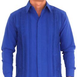 Guayabera mexicana azul - Tienda mexicana online - A100001 - 2