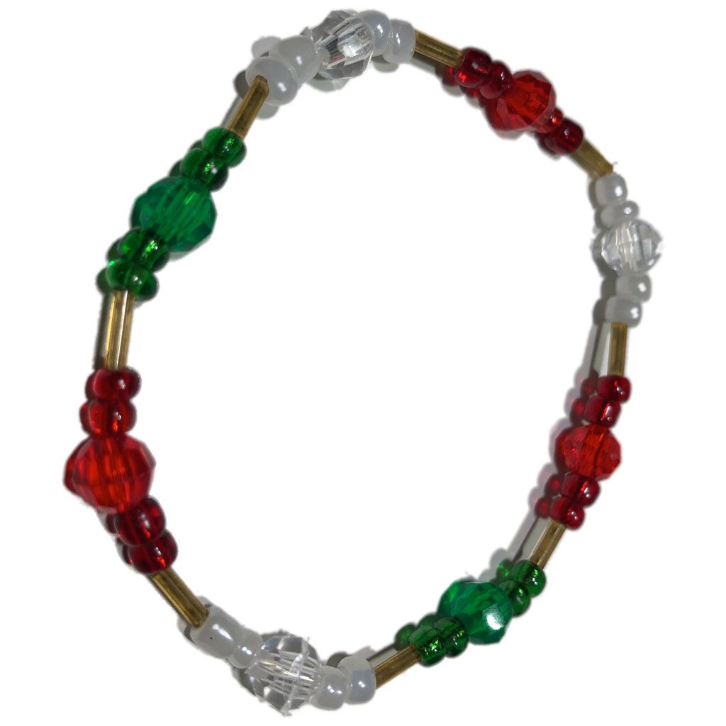 Pulsera colores bandera mexicana - Tienda mexicana online Huastekoo.es - A120001 - 3