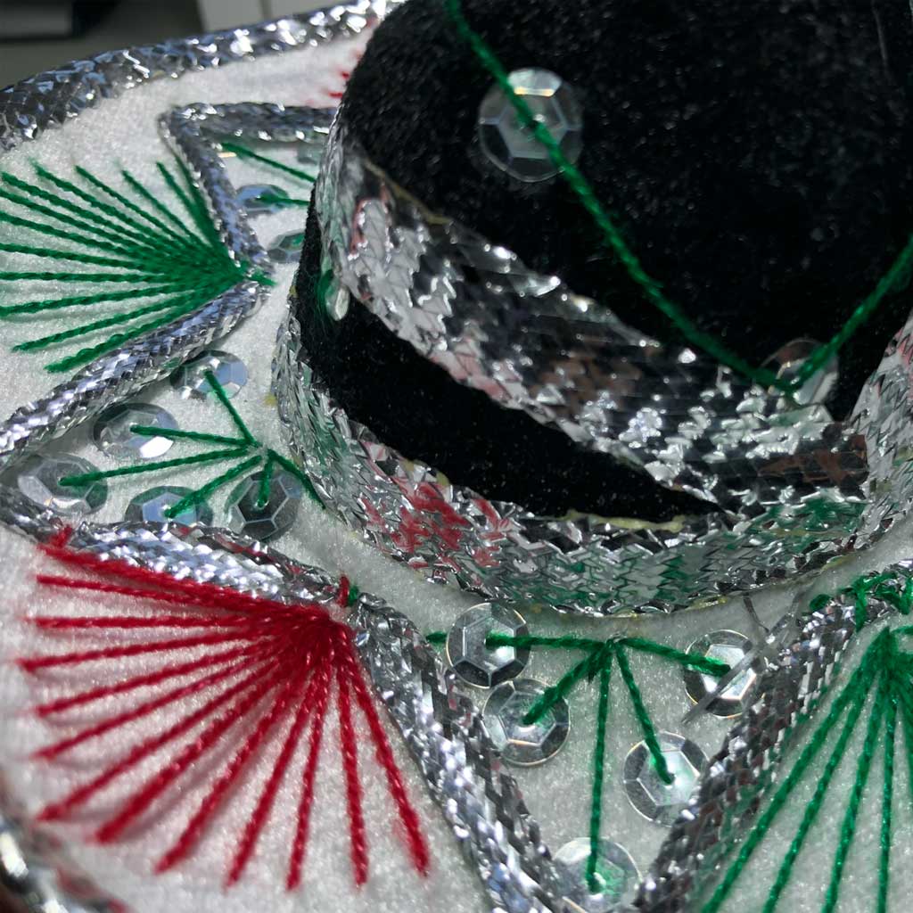 Sombrero miniatura de charro mexicano - Tienda mexicana Online Huastekoo.es