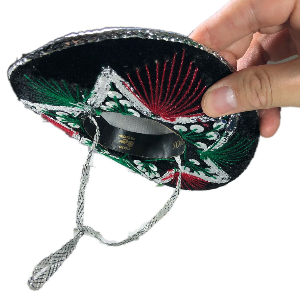 Mini sombrero de charro mexicano - Tienda mexicana Online Huastekoo.es