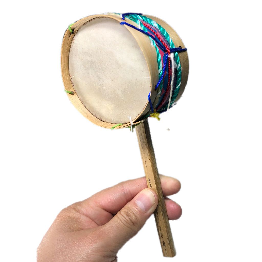 Tambor de bolas mexicano artesanal - Tienda mexicana Huastekoo.es