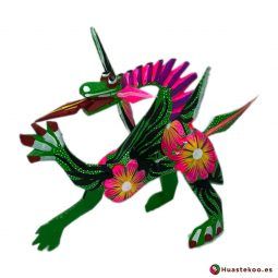 Alebrije Mexicano Estilo Dragón - Tienda de Artesanías Mexicanas - Huastekoo.es