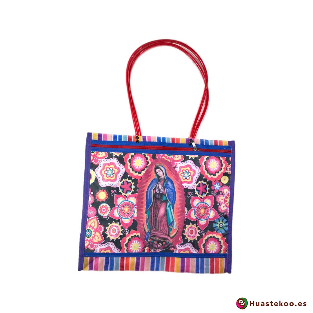 Bolsa Mexicana de Mercado "Virgen de Guadalupe" Flores - Tienda Huastekoo España - H00141
