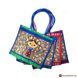 Bolsos mexicanos de mercado María de Moda - Tienda Mexicana Online - Huastekoo España - H00135-138