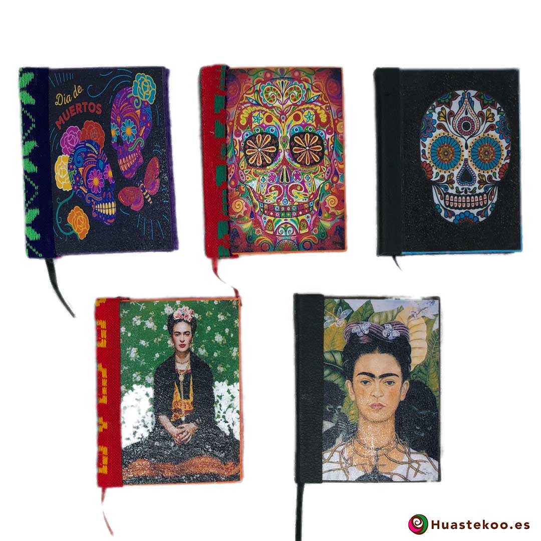 Libretas artesanales mexicanas hechas a mano - Tienda Huastekoo España - 101-105