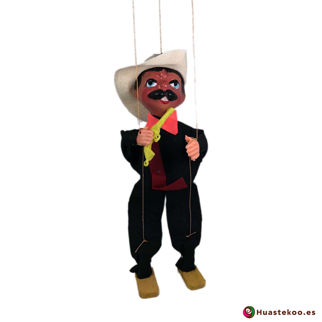 Titere marioneta mexicana hecha a mano - Tienda Huastekoo España - H00088