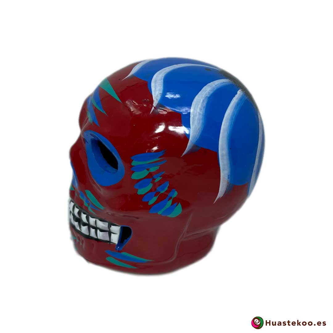 Calavera Mexicana Mediana - Tienda Mexicana Online - Huastekoo España y Europa - H00709 - 2