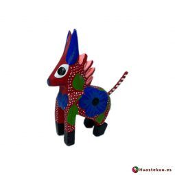 Alebrije mexicano miniatura modelo Burrito - Tienda Mexicana Online Huastekoo España y Europa - H00502