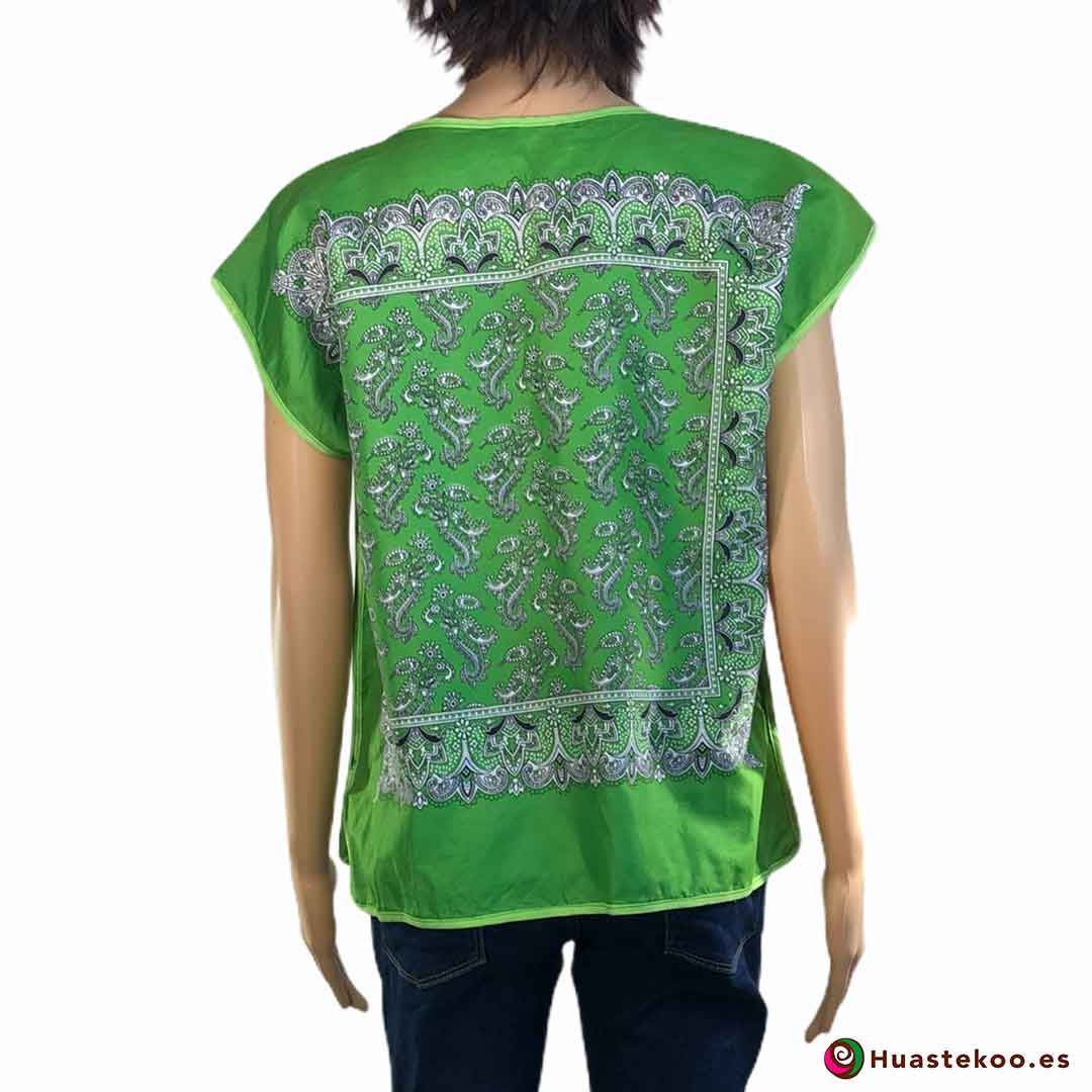 Blusa Mexicana Paliacate (pañuelo) de venta en la tienda online de regalos mexicanos en España Huastekoo.es - H00019 - 2