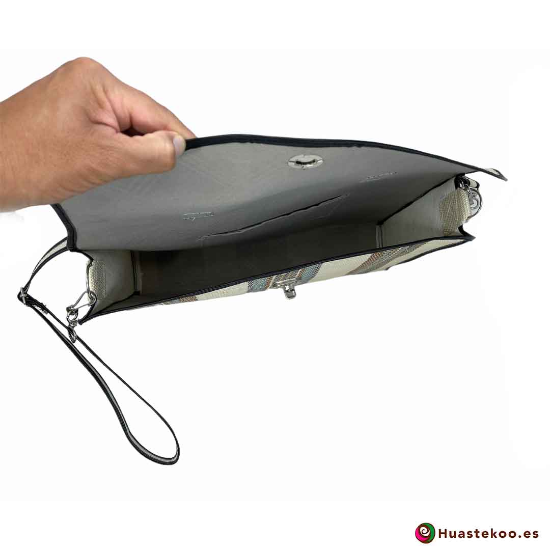 Maletín ecológico de Ixtle Natural hecho a mano - Tienda de Regalos Mexicanos Huastekoo España y Europa - H00609 - 5