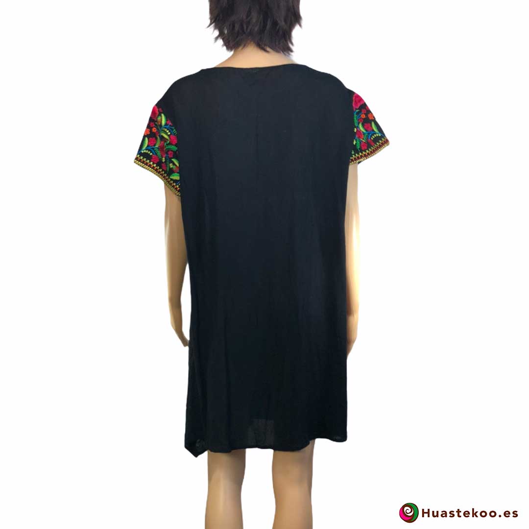 Comprar vestido mexicano a la venta en la tienda de artesanía y regalos mexicanos Huastekoo España y Europa - H00032 - 2