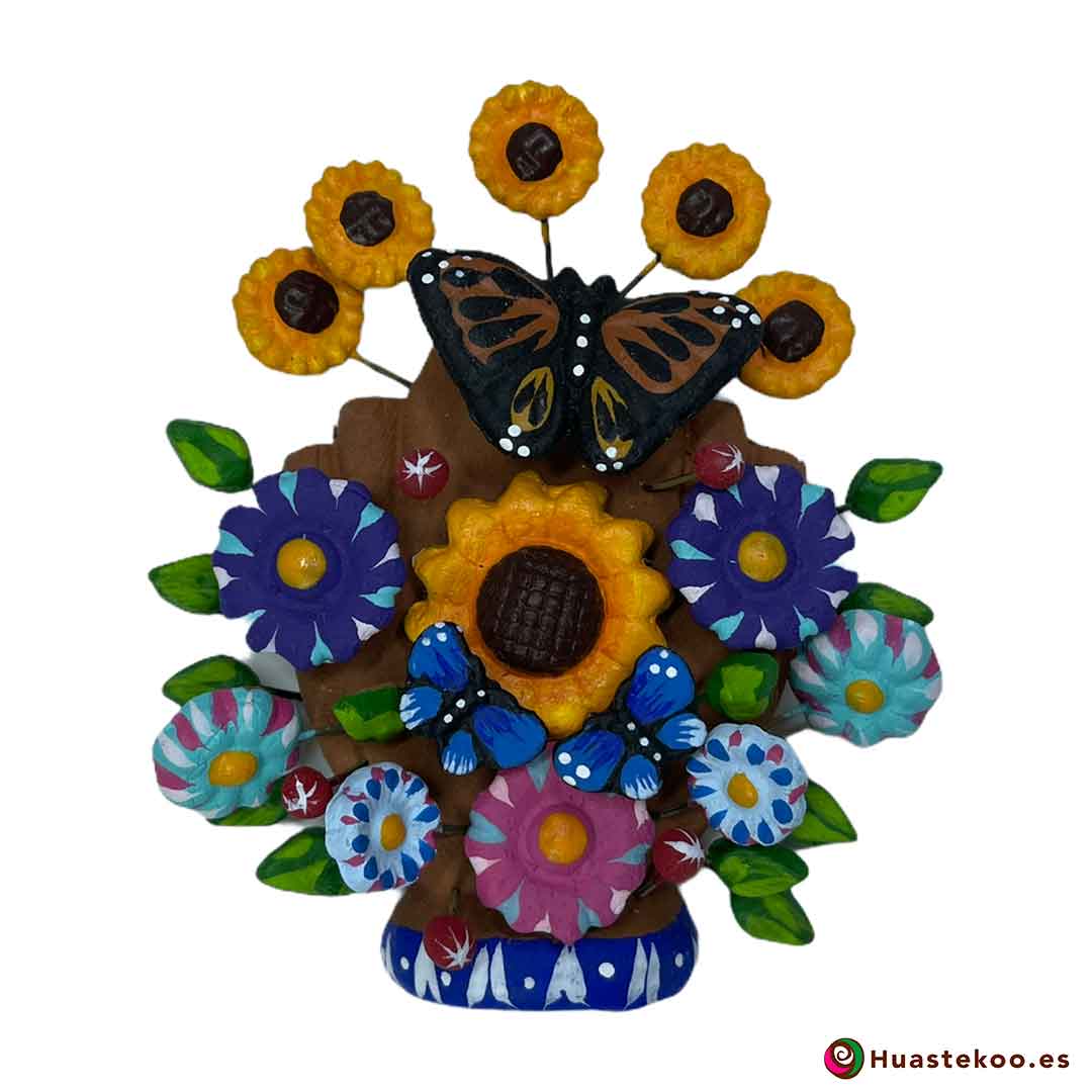 Árbol de la vida mexicano H00656 - Tienda de Artesanía y Regalos Originales Mexicanos - Huastekoo España
