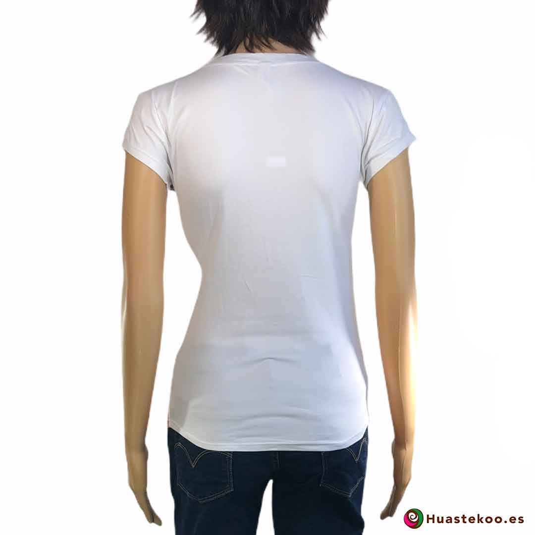 Blusa Mexicana de Calaveras Ref. H00039 a la venta en la tienda online de regalos mexicanos Huastekoo España - 2