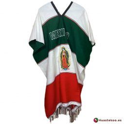 Auténtico gabán o poncho mexicano - Tienda de ropa mexicana Huastekoo España - H00025