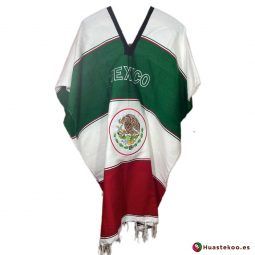 Comprar gabán o poncho mexicano a la venta en la tienda online de ropa mexicana Huastekoo España - H00775