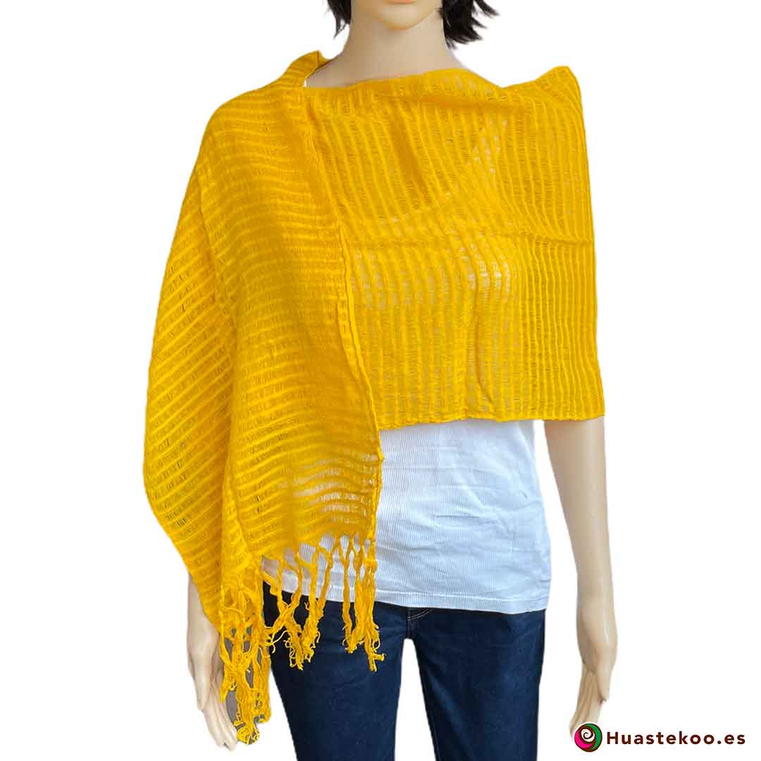 Comprar rebozo o fular mexicano en la tienda de ropa mexicana online Huastekoo España - H00011