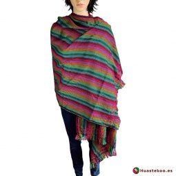 Rebozo o fular mexicano H00007 - Tienda de Ropa Mexicana Online Huastekoo España -b