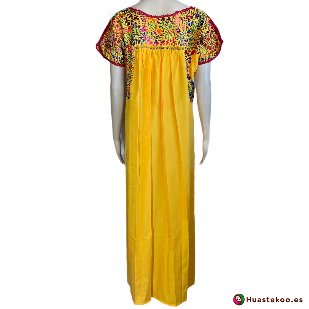 Comprar vestido mexicano San Antonino - Tienda de Ropa Mexicana Huastekoo España - H00723 - 6