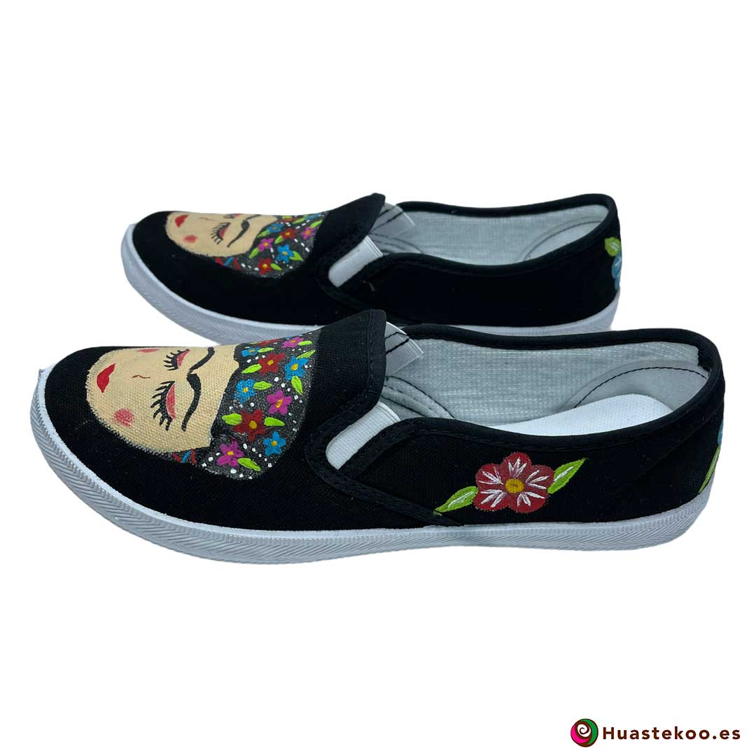 Comprar zapatos mexicanos Frida - Tienda de Regalos Mexicanos Huastekoo España - H00013 - 2