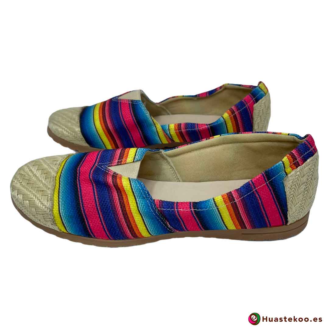 Comprar Zapatos Mexicanos Colorín Yute Natural H00126 a la venta en la tienda online de regalos mexicanos Huastekoo España - 2