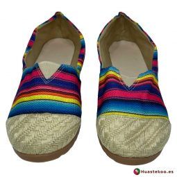 Comprar Zapatos Mexicanos Colorín Yute Natural H00126 a la venta en la tienda online de regalos mexicanos Huastekoo España